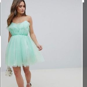 Tulle mini dress